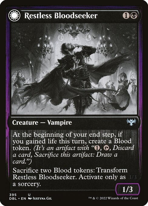 Restless Bloodseeker // Bloodsoaked Reveler [Foil]