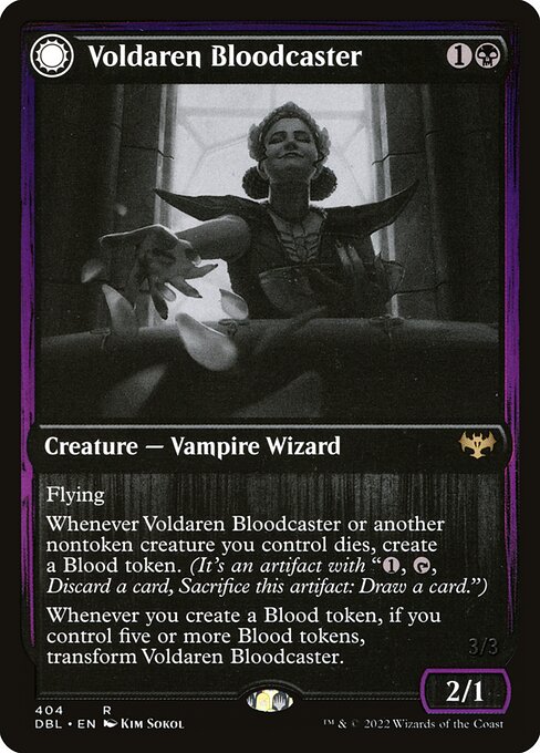 Voldaren Bloodcaster // Bloodbat Summoner [Foil]