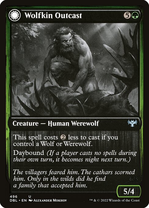 Wolfkin Outcast // Wedding Crasher [Foil]