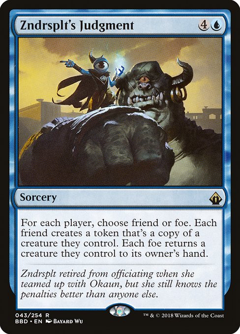 Zndrsplt's Judgment [Foil]