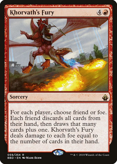 Khorvath's Fury [Foil]