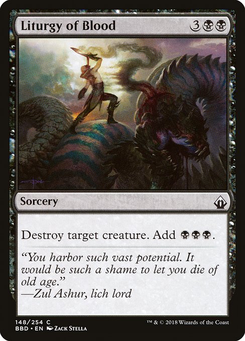 Liturgy of Blood [Foil]