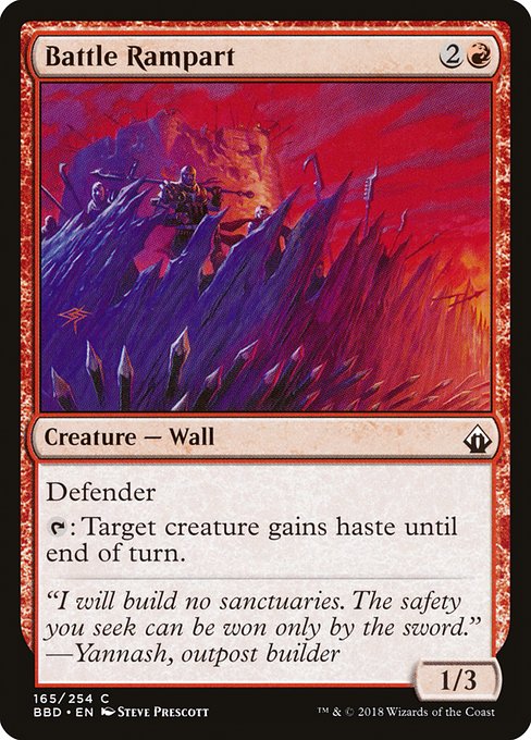 Battle Rampart [Foil]