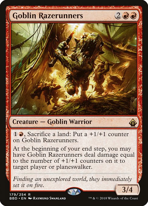 Goblin Razerunners [Foil]