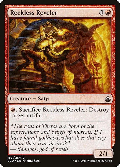 Reckless Reveler [Foil]