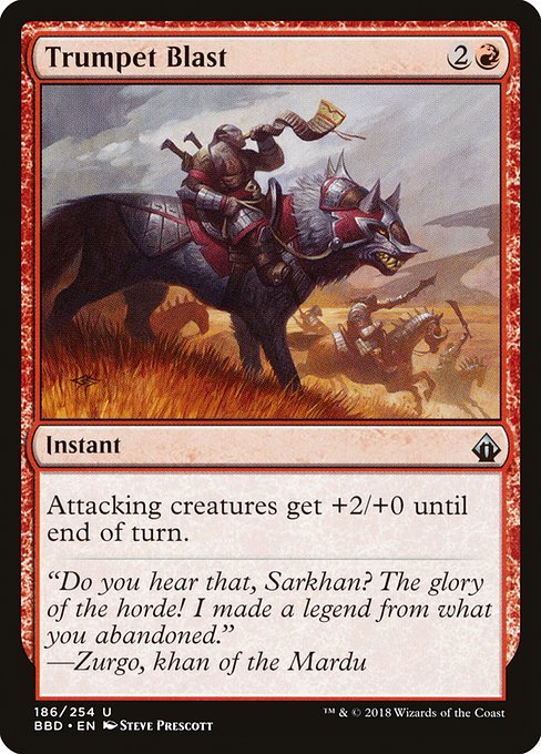 Trumpet Blast [Foil]