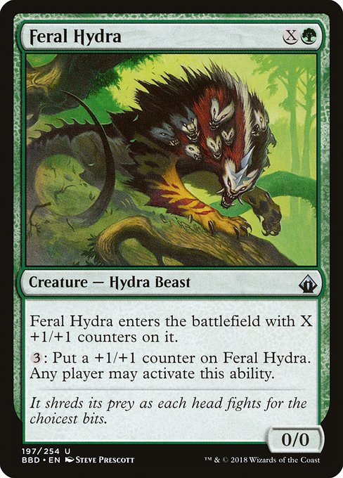 Feral Hydra [Foil]