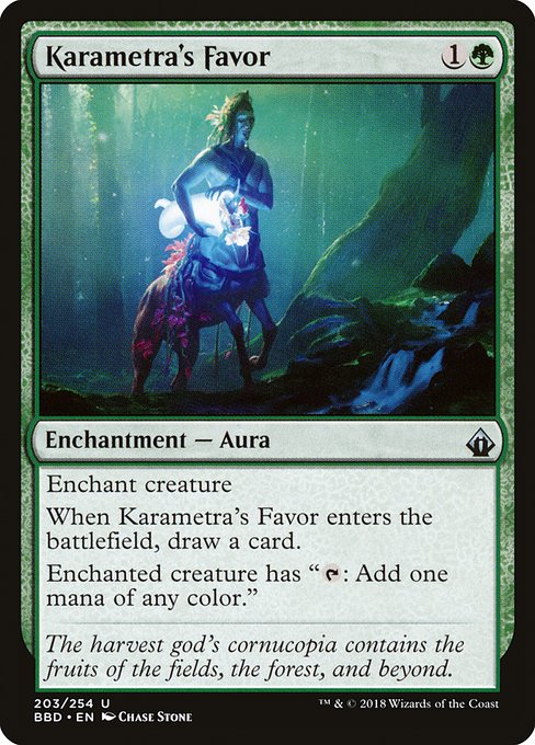 Karametra's Favor [Foil]