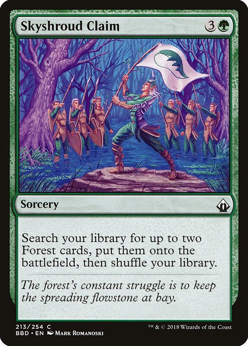 Skyshroud Claim [Foil]