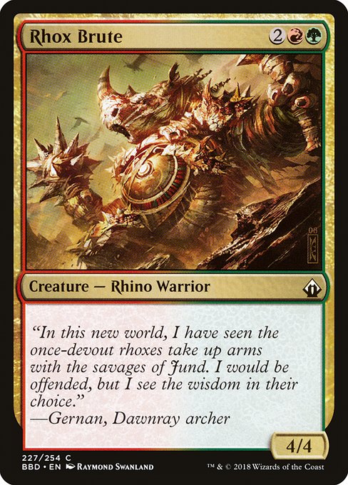 Rhox Brute [Foil]