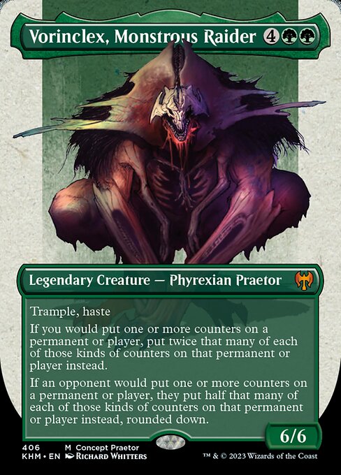 Vorinclex, Monstrous Raider [Borderless Foil]