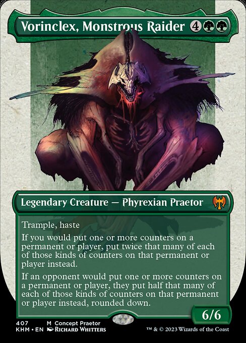 Vorinclex, Monstrous Raider [Borderless Foil]