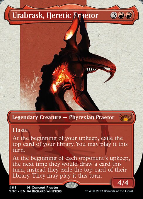 Urabrask, Heretic Praetor [Borderless]