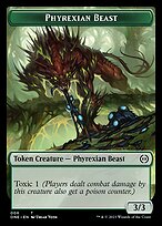 Phyrexian Beast Token TONE