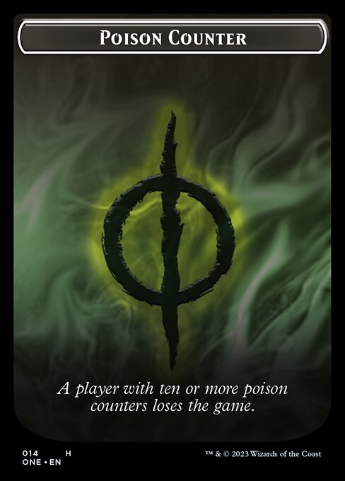 Poison Counter Token TONE
