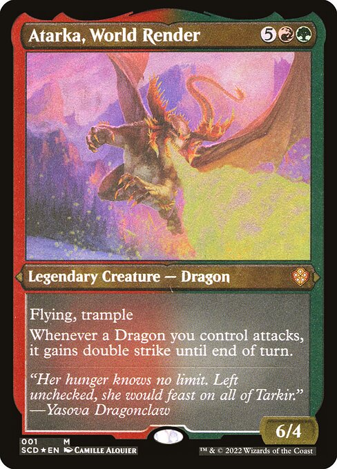 Atarka, World Render [Etched Foil]