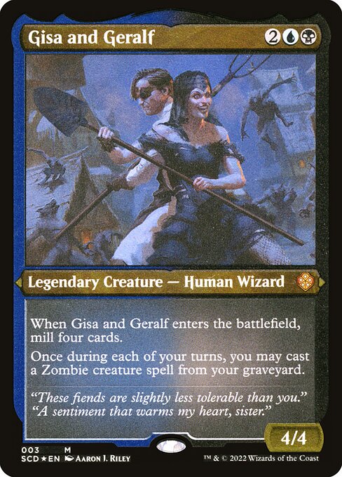 Gisa and Geralf [Etched Foil]