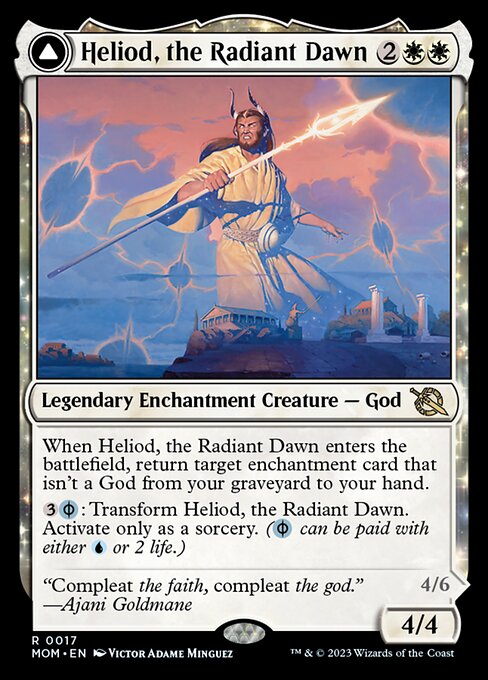 Heliod, the Radiant Dawn // Heliod, the Warped Eclipse [Foil]