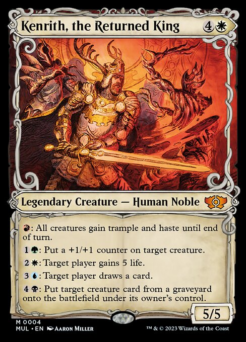Kenrith, the Returned King [Showcase Foil]