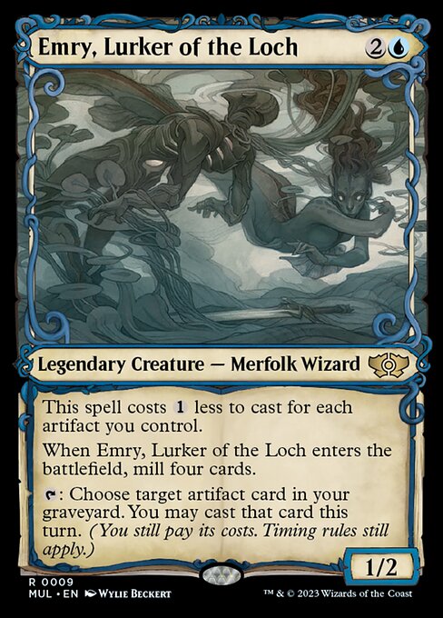 Emry, Lurker of the Loch [Showcase Foil]