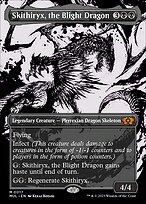 Skithiryx, the Blight Dragon [Borderless Showcase]