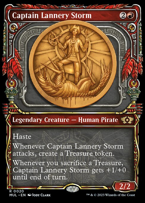 Captain Lannery Storm [Showcase Foil]