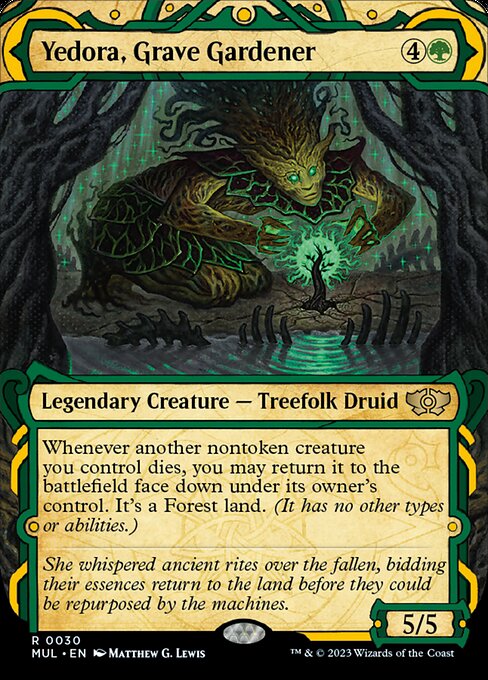 Yedora, Grave Gardener [Borderless Showcase Foil]