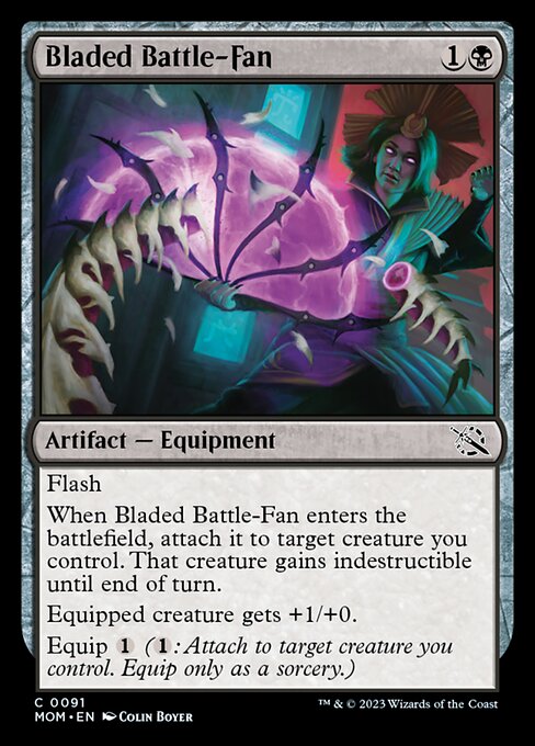 Bladed Battle-Fan [Foil]