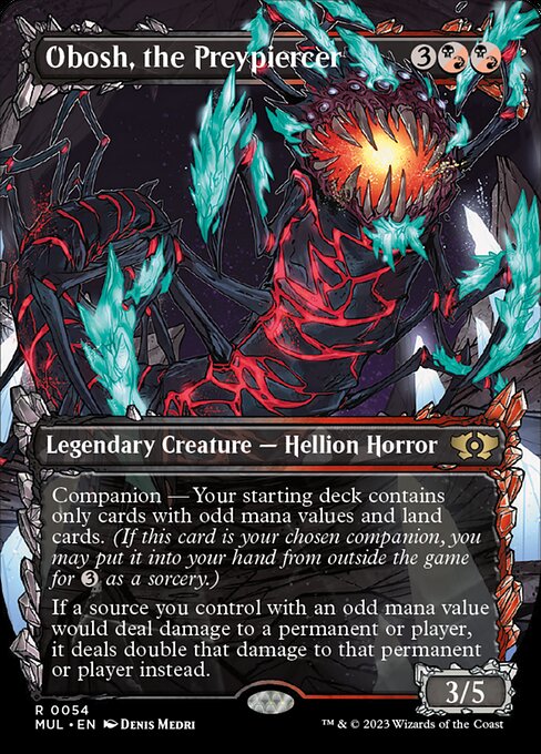 Obosh, the Preypiercer [Showcase Foil]