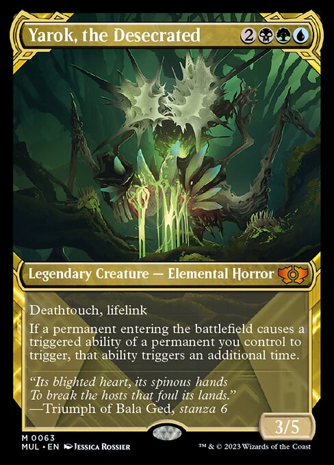 Yarok, the Desecrated [Showcase Foil]