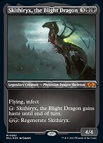 Skithiryx, the Blight Dragon [Etched Foil]