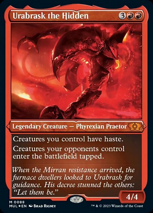 Urabrask the Hidden [Etched Foil]