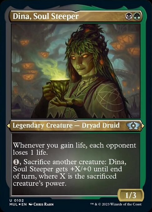 Dina, Soul Steeper [Etched Foil]