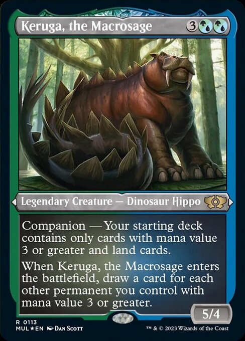 Keruga, the Macrosage [Etched Foil]