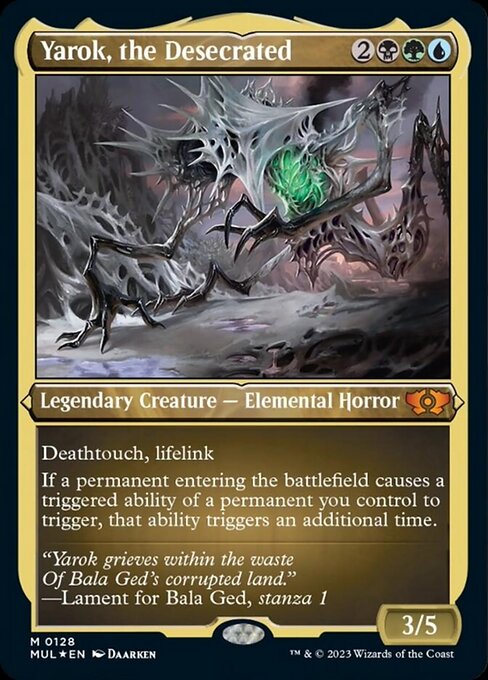 Yarok, the Desecrated [Etched Foil]
