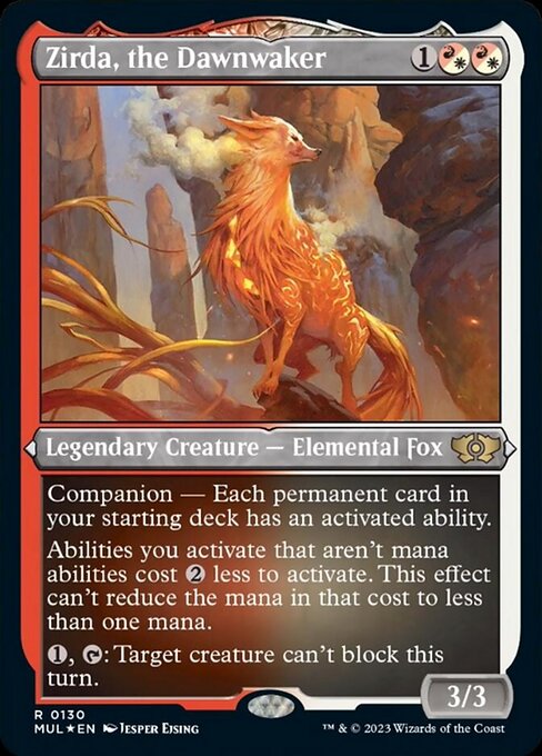 Zirda, the Dawnwaker [Etched Foil]