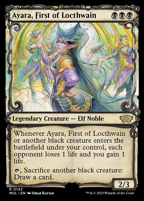 Ayara, First of Locthwain [Showcase Foil]