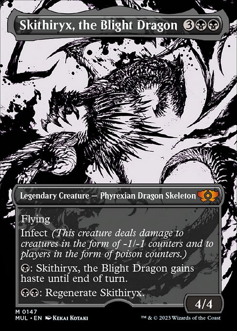 Skithiryx, the Blight Dragon [Showcase Foil]