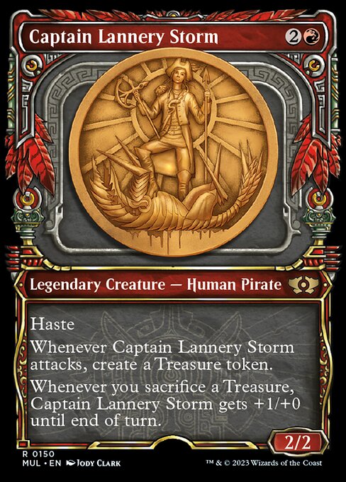 Captain Lannery Storm [Showcase Foil]
