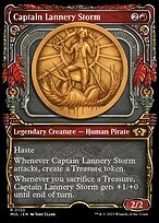 Captain Lannery Storm [Showcase Foil]