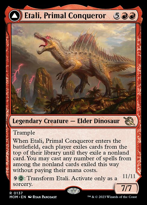 Etali, Primal Conqueror // Etali, Primal Sickness [Foil]