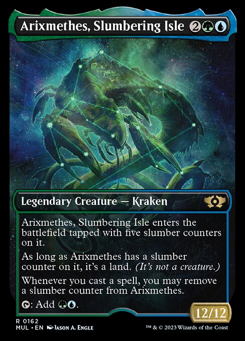 Arixmethes, Slumbering Isle [Showcase Foil]