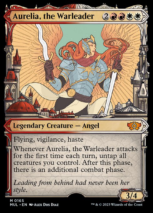 Aurelia, the Warleader [Showcase Foil]
