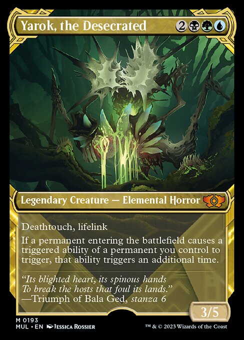 Yarok, the Desecrated [Showcase Foil]