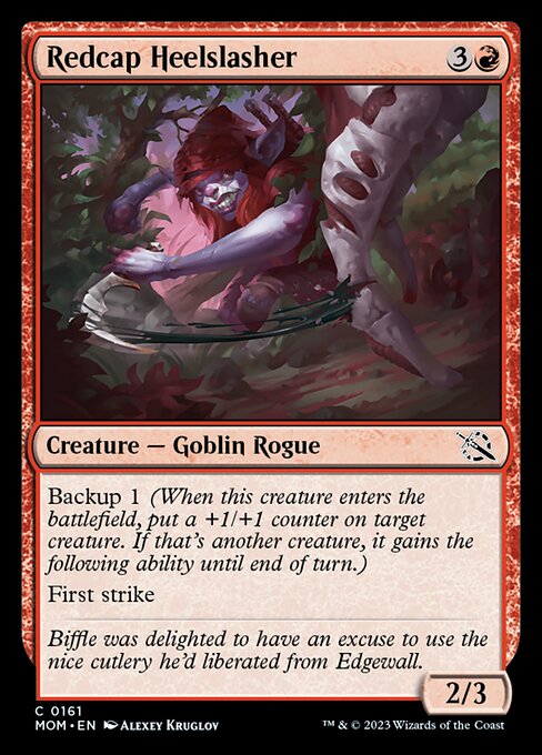 Redcap Heelslasher [Foil]