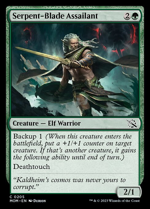 Serpent-Blade Assailant [Foil]