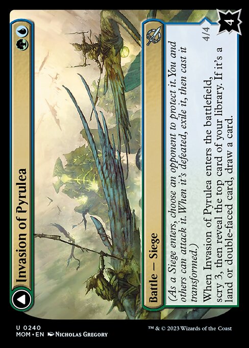 Invasion of Pyrulea // Gargantuan Slabhorn
