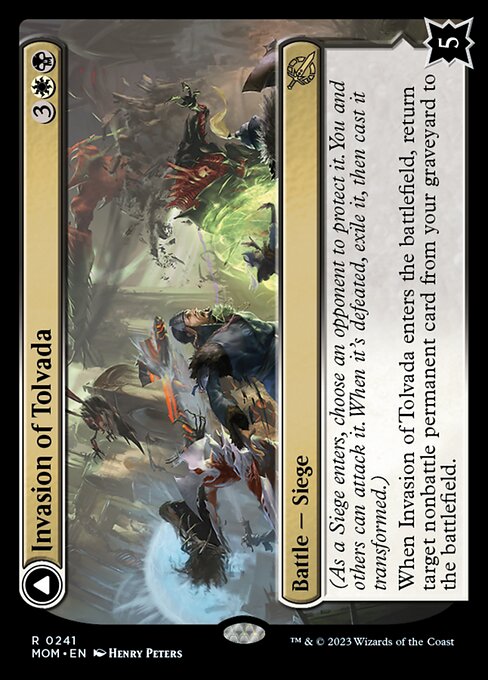 Invasion of Tolvada // The Broken Sky [Foil]