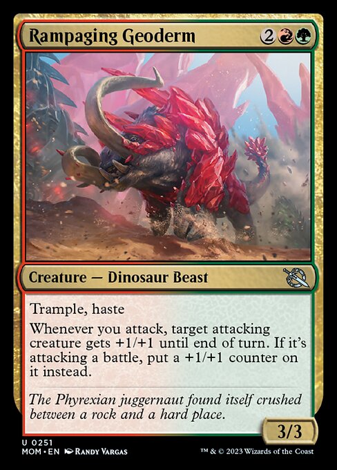 Rampaging Geoderm [Foil]