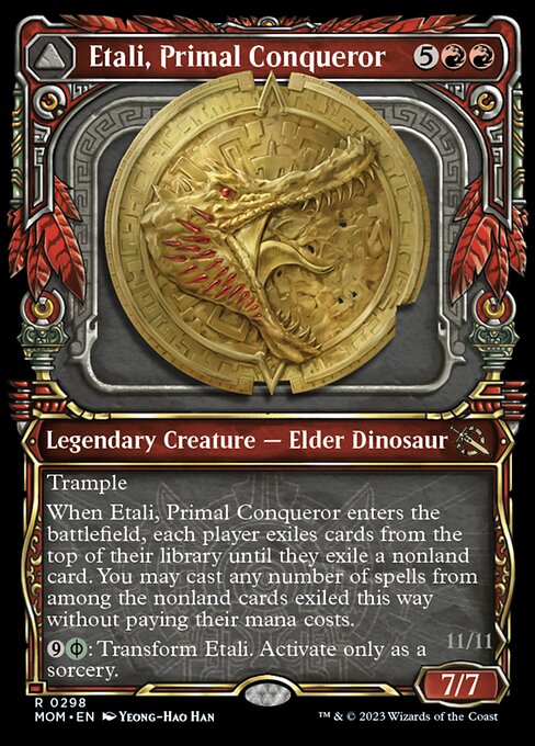 Etali, Primal Conqueror // Etali, Primal Sickness [Showcase]